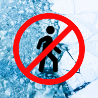 Nevstupujte na led na Berounce, hrozí proboření 1